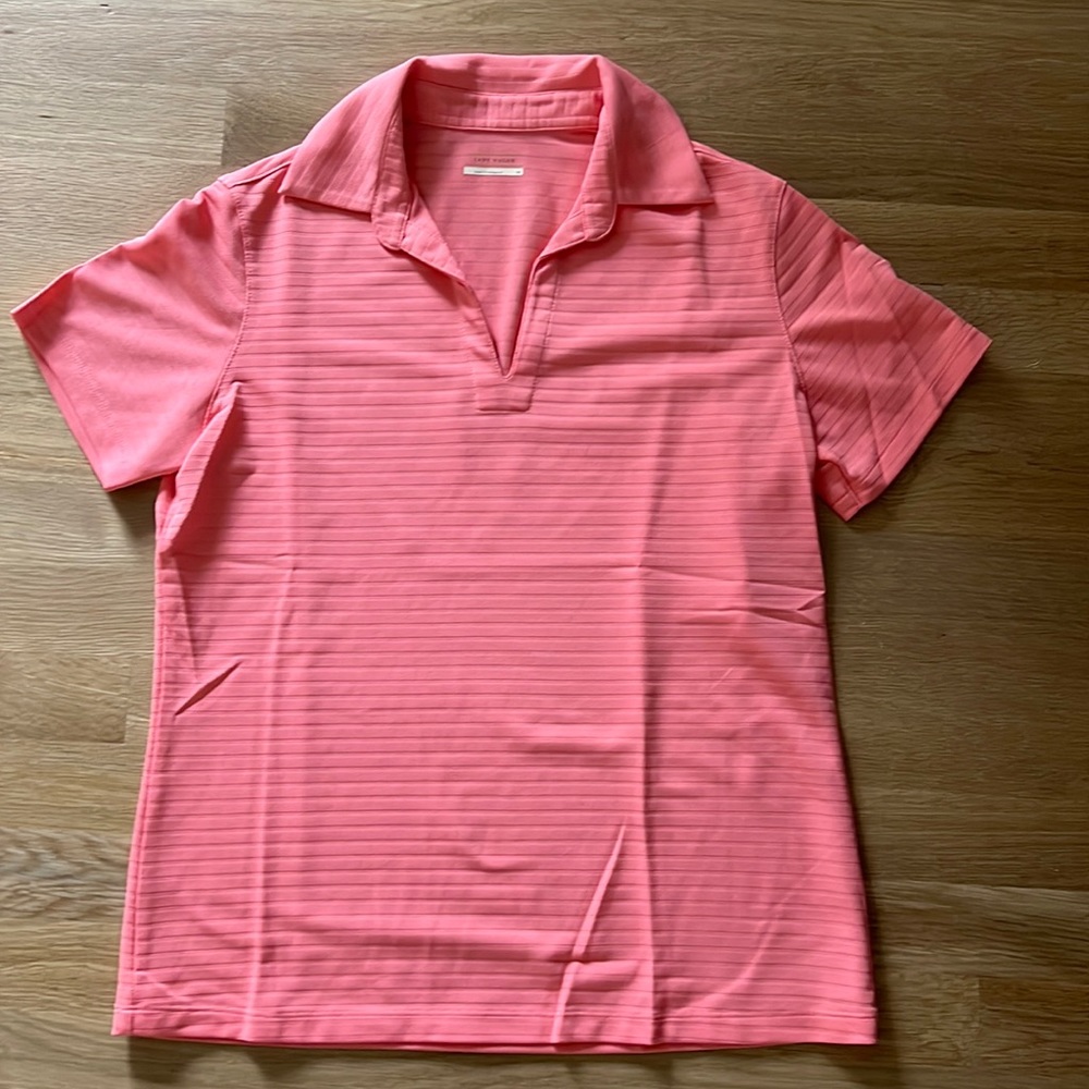 Lady Hagen Pink Golf Shirt Sz M